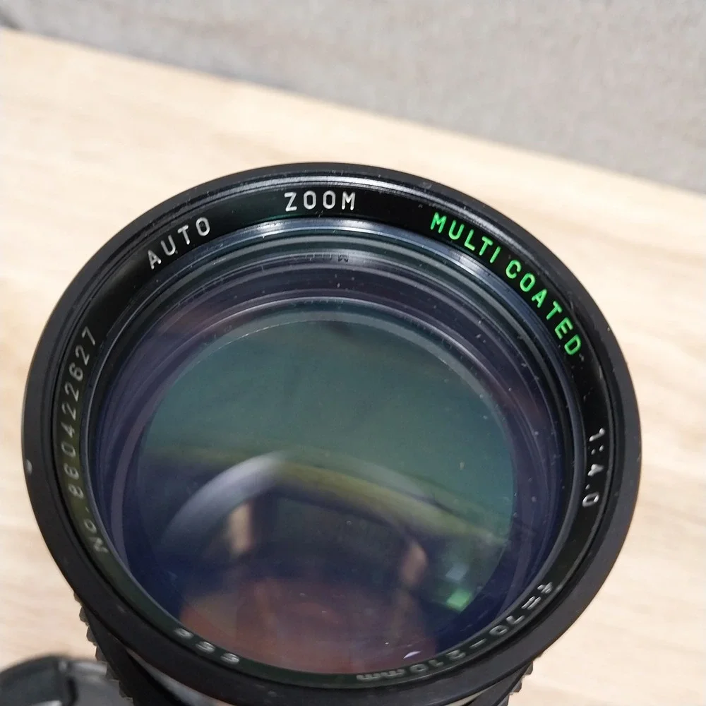 Sears Camera Lens No. 202.7377700 70-210mm Macro Zoom Mod Black